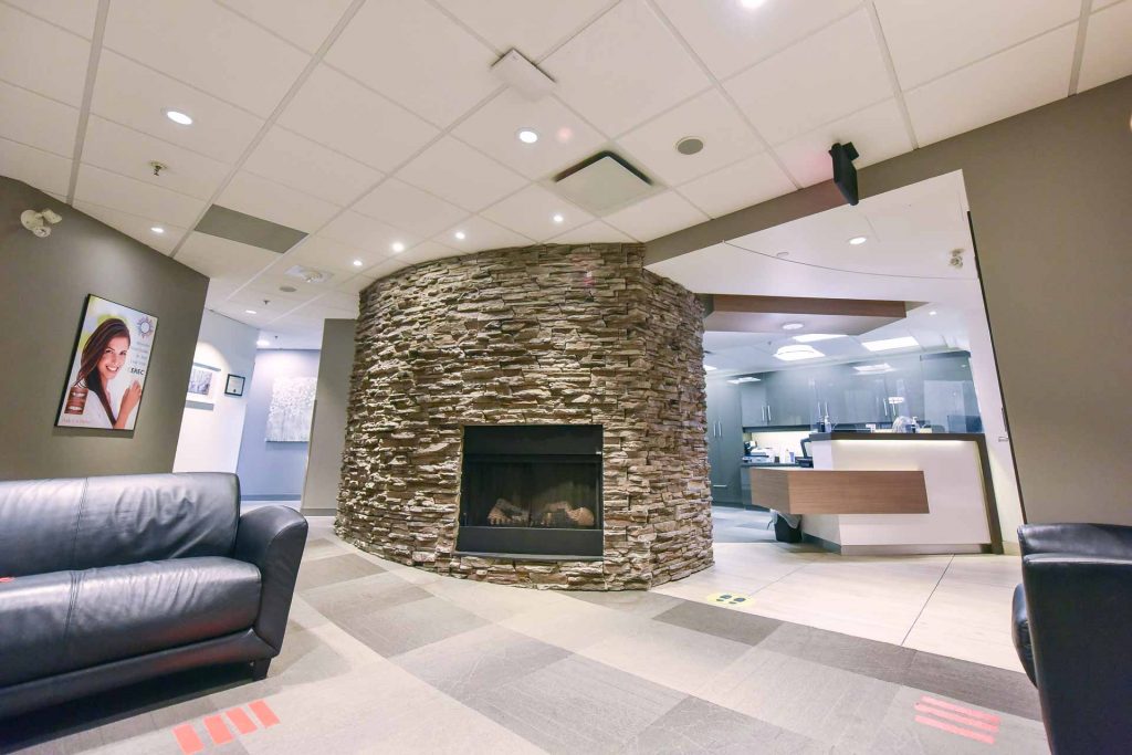 Welcoming Waiting Area | Core Dental | General & Family Dentist | Downtown Calgary